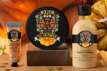H special edition σειρά Vanilla Pumpkin από την The Body Shop