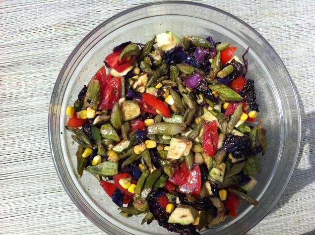 Γρήγορη σαλάτα  Γρήγορη σαλάτα