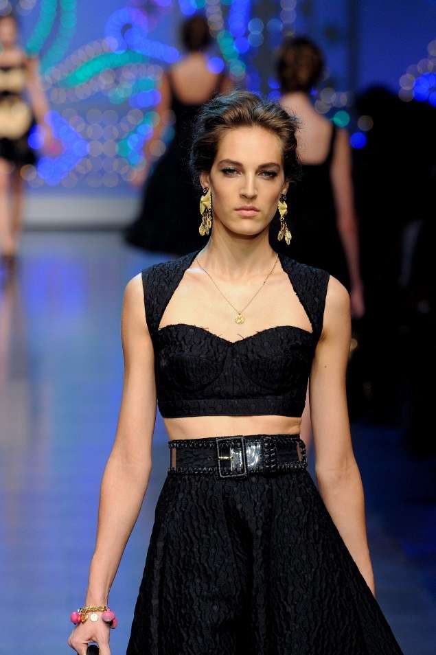 Dolce and GabbanaFashion Show, Summer 2012,Milano, Womenswear