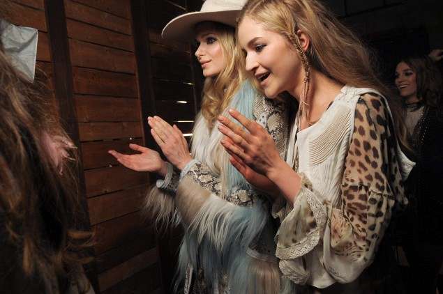 Just Cavalli Summer 2012 Backstage Fashion Milano