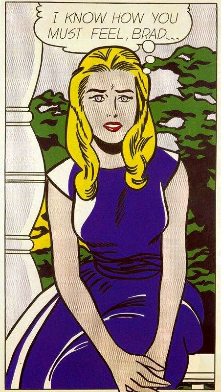I know ... Brad (1963 - Roy Lichtenstein)
