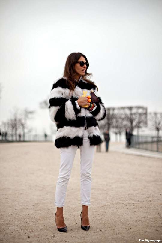 Street+Style+Fashion+Week+Paris+Viviana+Volpicella+Coat