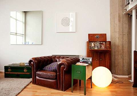 leather chair