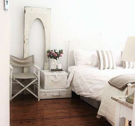 white bedroom
