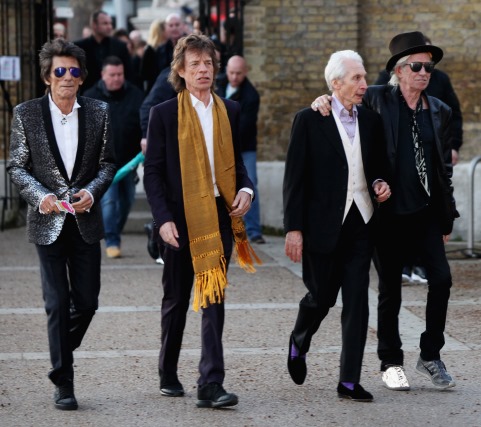 MANDATORY BYLINE: Jon Furniss / Corbis Keith Richards attends the Rolling Stones 