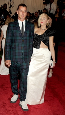 Aug. 4, 2015 - Gavin Rossdale and Gwen Stefani....MET Gala 2013 - ''PUNK Chaos To Couture'' at the Metropolitan Museum of Art May 6, 2013 - New York, New York (Credit Image: © Dennis Van Tine/UPPA via ZUMA Press)
