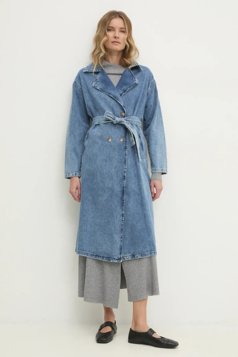 Denim coat