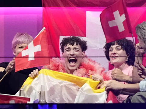 Eurovision 2024: Τι είναι η σημαία που κρατούσε ο τραγουδιστής της Ελβετίας